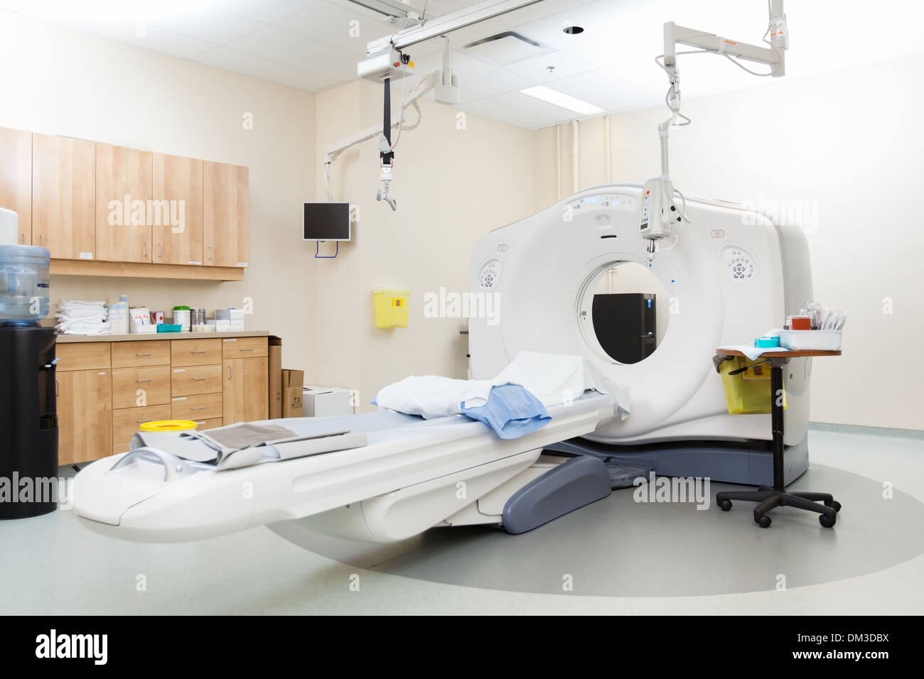CT Scan Room In Hospital Stock Photo - Alamy