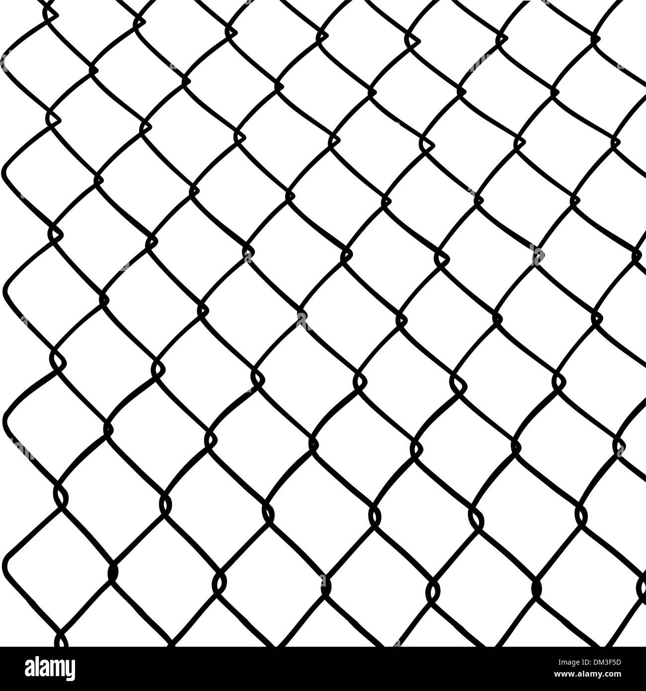 Chainlink fence vector vectors hi-res stock photography and images - Alamy