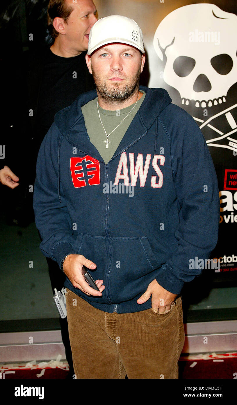 Oct. 21, 2002 - Hollywood, CALIFORNIA - FRED DURST..K26842FB WORLD ...