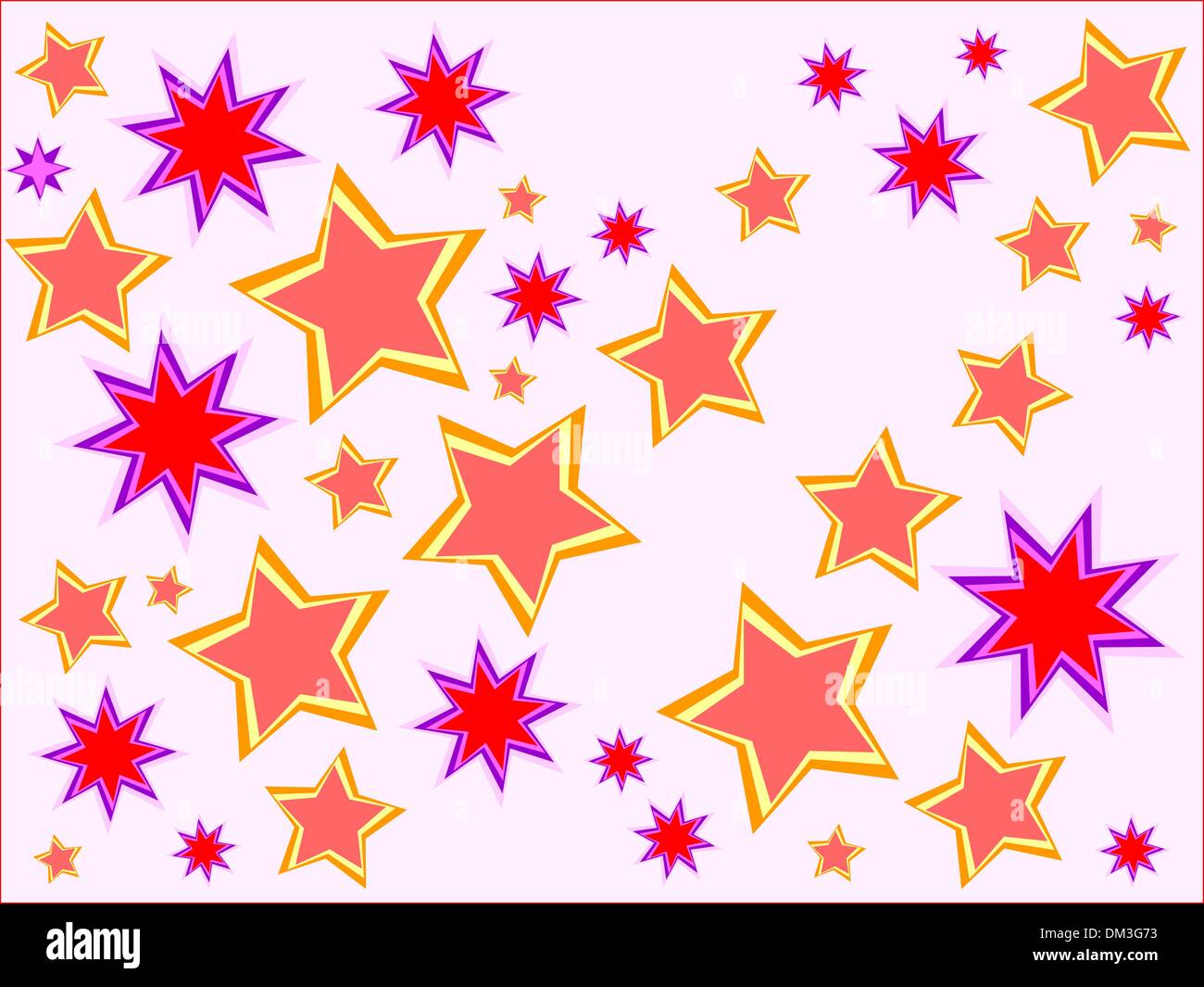 stars background Stock Vector
