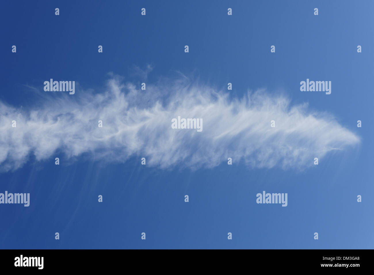 Europe, Germany, Lower Saxony, Celle, castle park, cloud formation, sky, heaven, clouds, patterns, mood Stock Photo