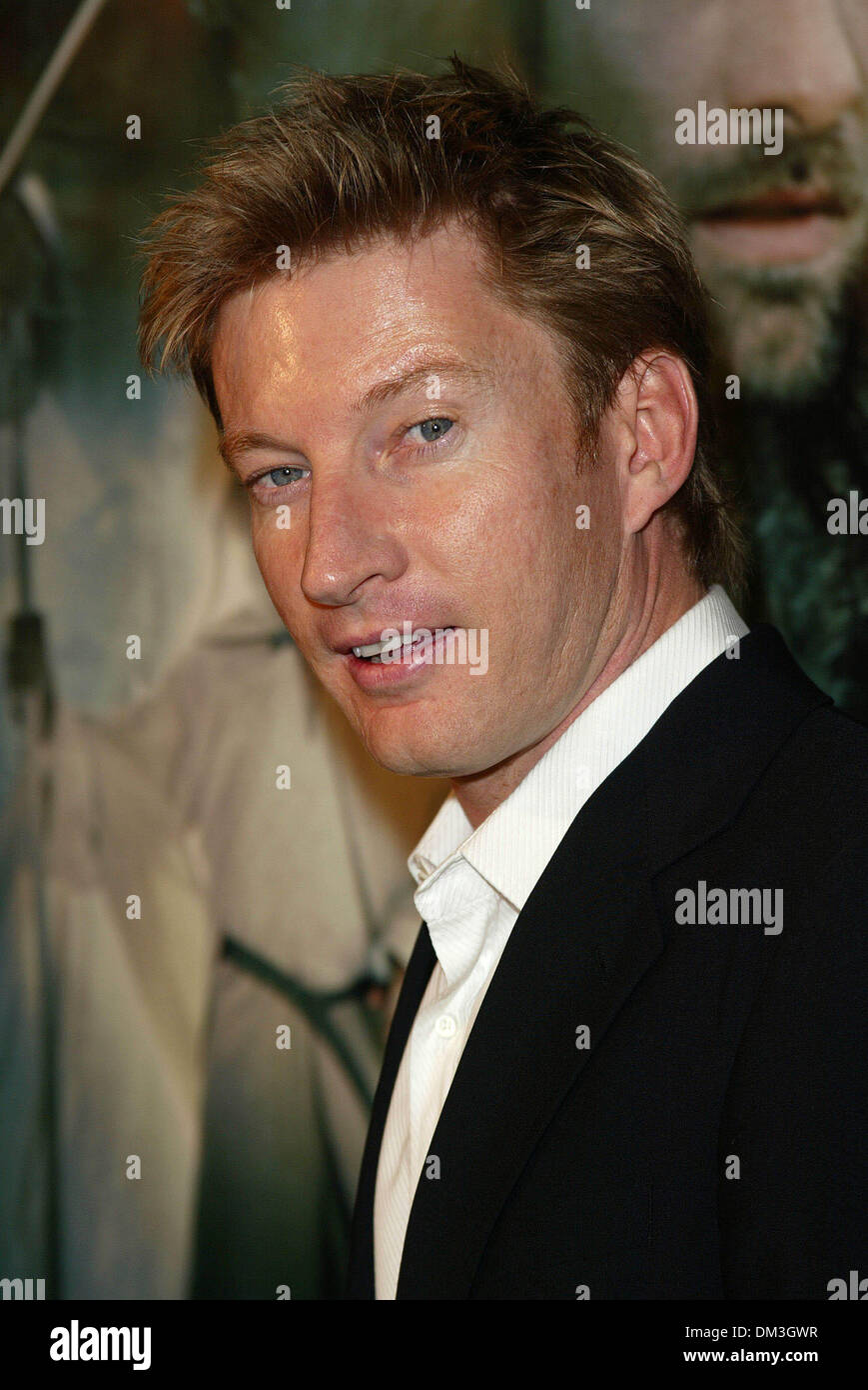 Dec. 15, 2002 - Hollywood, CALIFORNIA, UNITED STATES - K28054FB ..LOS ANGELES PREMIERE OF THE LORD OF THE RINGS:.THE TWO TOWERS . .AT THE CINERAMADOME THEATER HOLLYWOOD, CA. .12/15/2002 .. FITZROY BARRETT /    2002 .DAVID WENHAM(Credit Image: © Globe Photos/ZUMAPRESS.com) Stock Photo