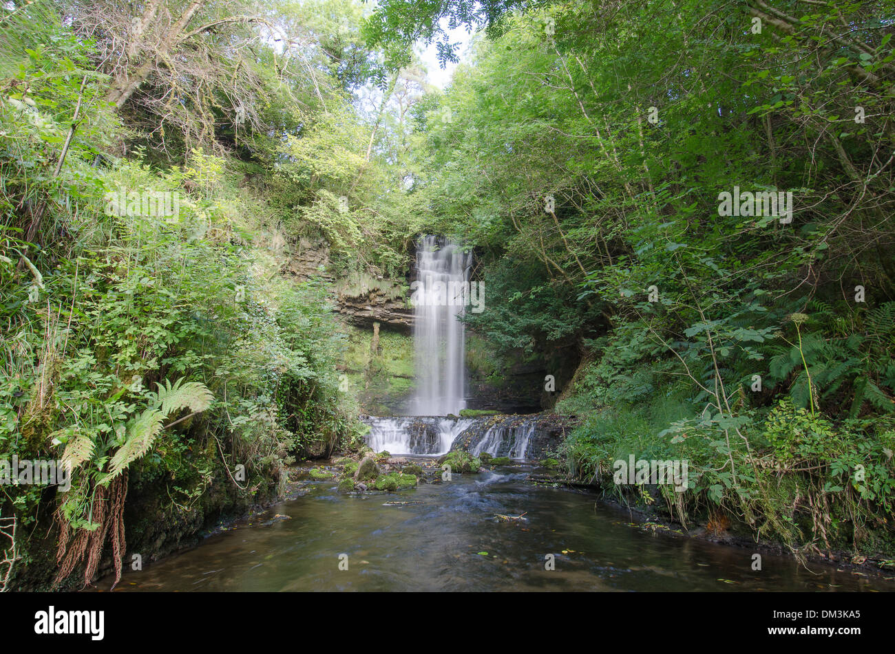 Glencar waterfall, Ireland Stock Photo