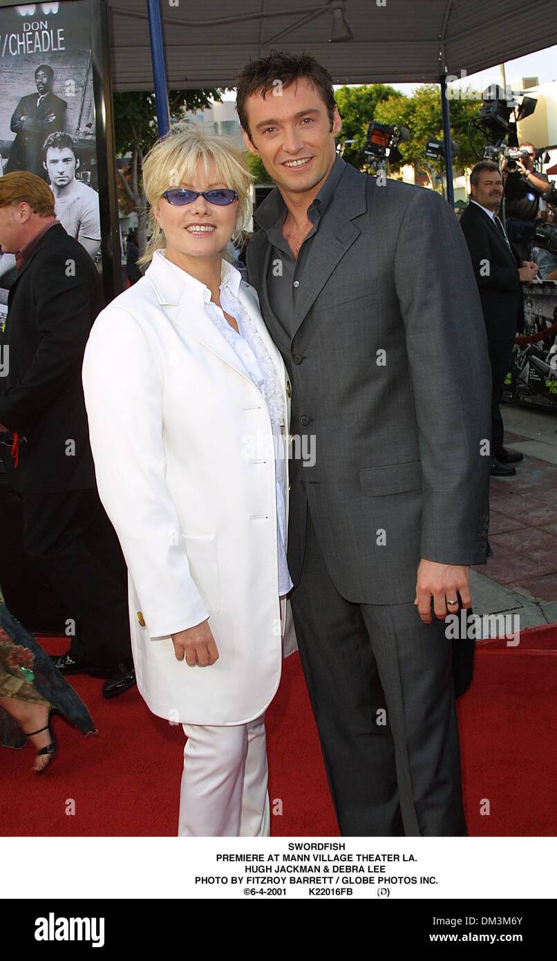 June 4, 2001 - SWORDFISH.PREMIERE AT MANN VILLAGE THEATER LA..HUGH ...