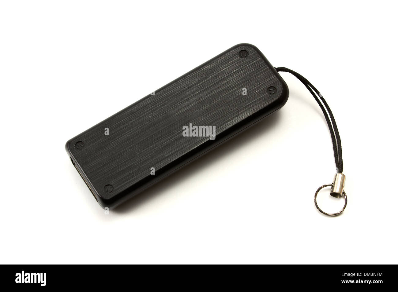 USB flash drive on white background Stock Photo