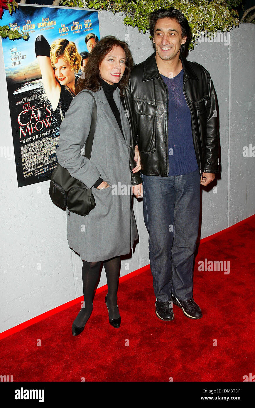 Apr. 10, 2002 - Los Angeles, CALIFORNIA - THE CAT'S MEOW.PREMIERE AT HARMONY GOLD THEATER IN LOS ANGELES, CA.JACQUELINE BISSET AND EMIN BOZTEPE. FITZROY BARRETT /    4-10-2002        K24644FB         (D)(Credit Image: © Globe Photos/ZUMAPRESS.com) Stock Photo
