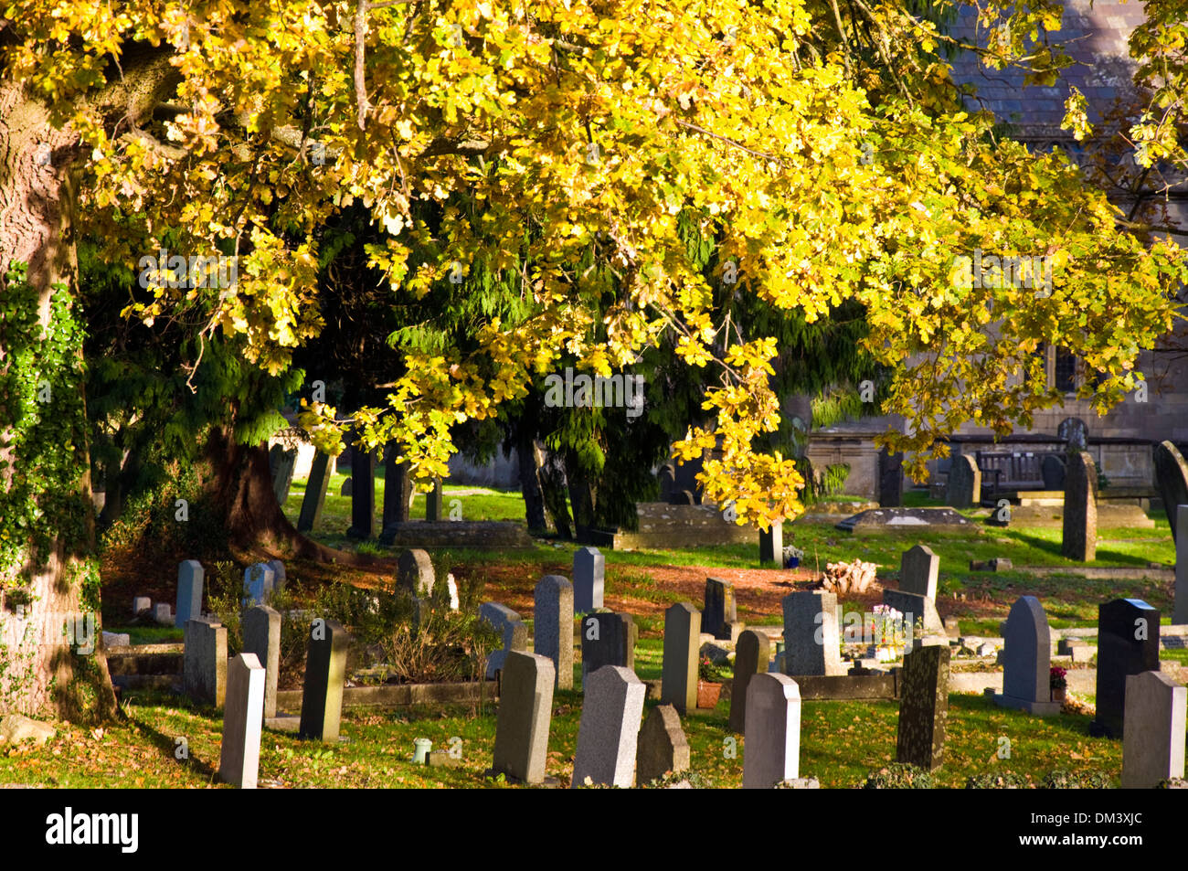 Saint St Nicholas Church graveyard at Bathampton Somerset England UK