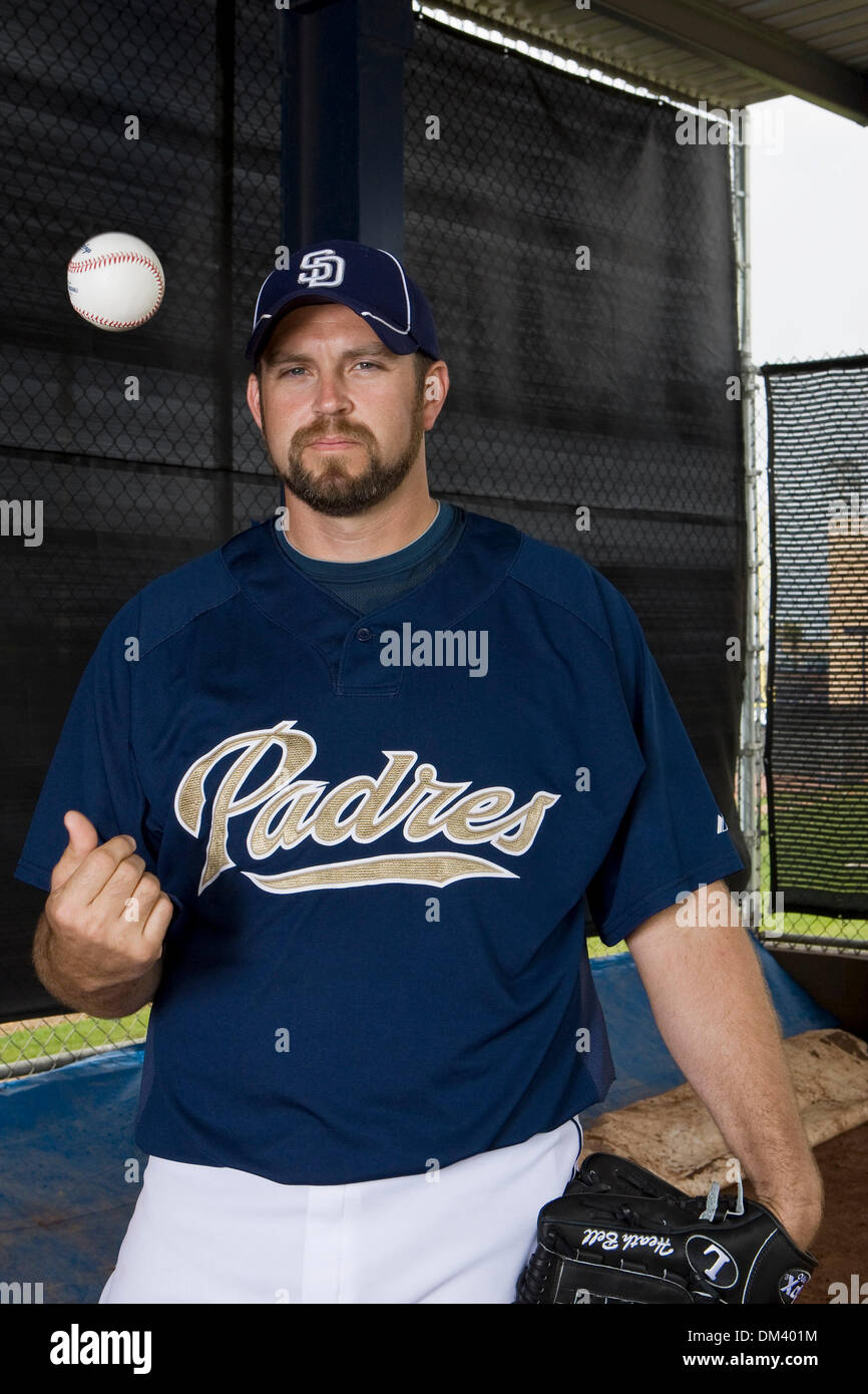 San Diego Padres closer Heath Bell during San Diego Padres spring