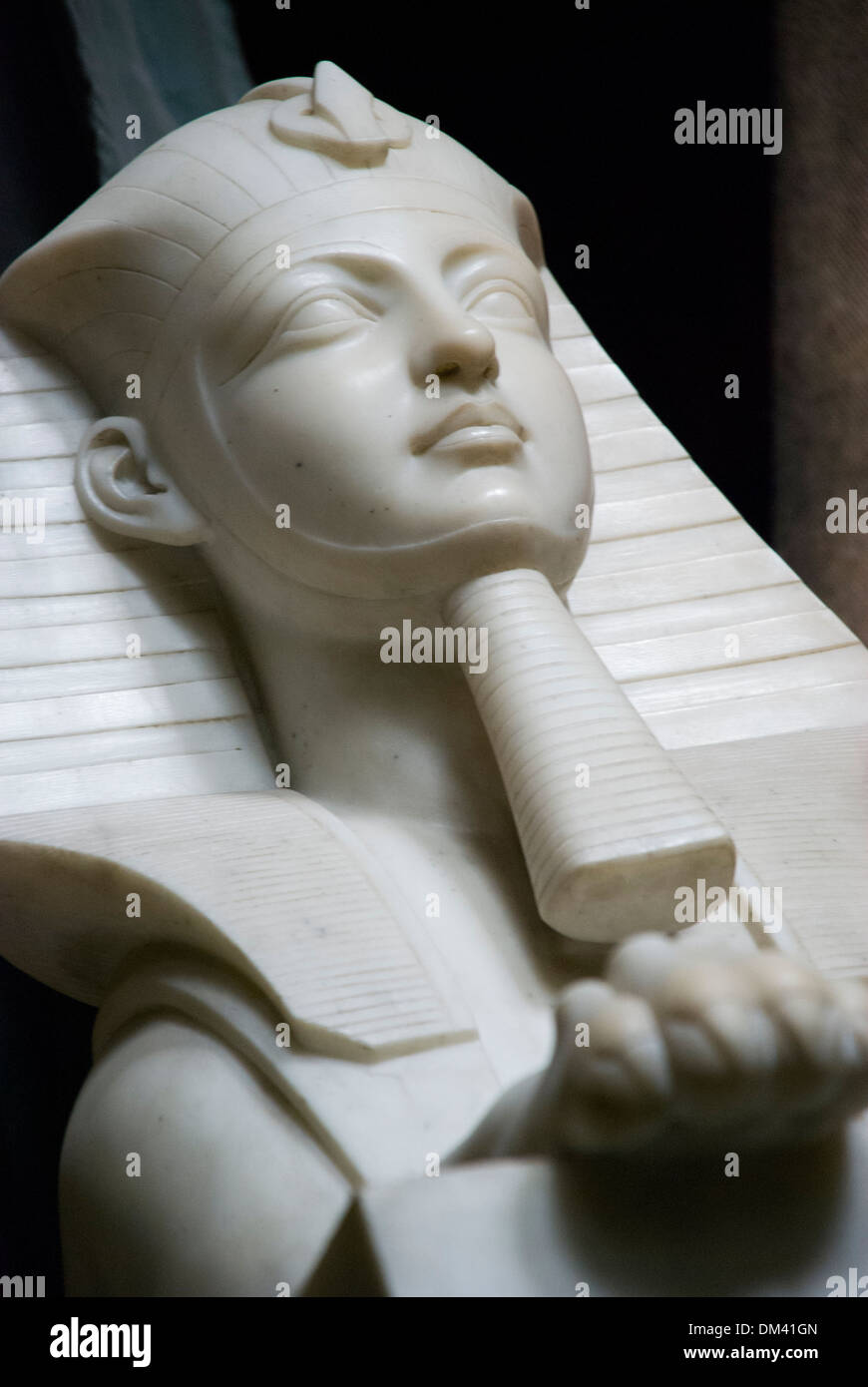 Egyptian carving,marble, cathedral headstone Stock Photo - Alamy