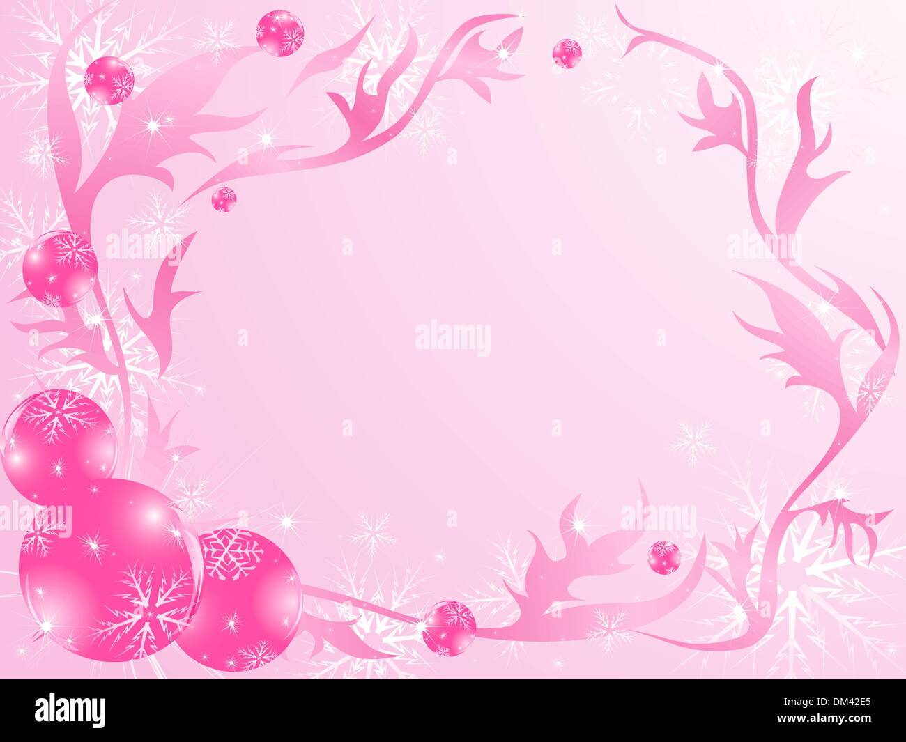 Pink frost Stock Vector Images - Alamy