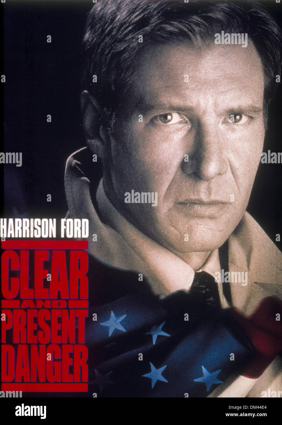 CLEAR AND PRESENT DANGER (1994) POSTER CLPD 080 MOVIESTORE COLLECTION LTD Stock Photo