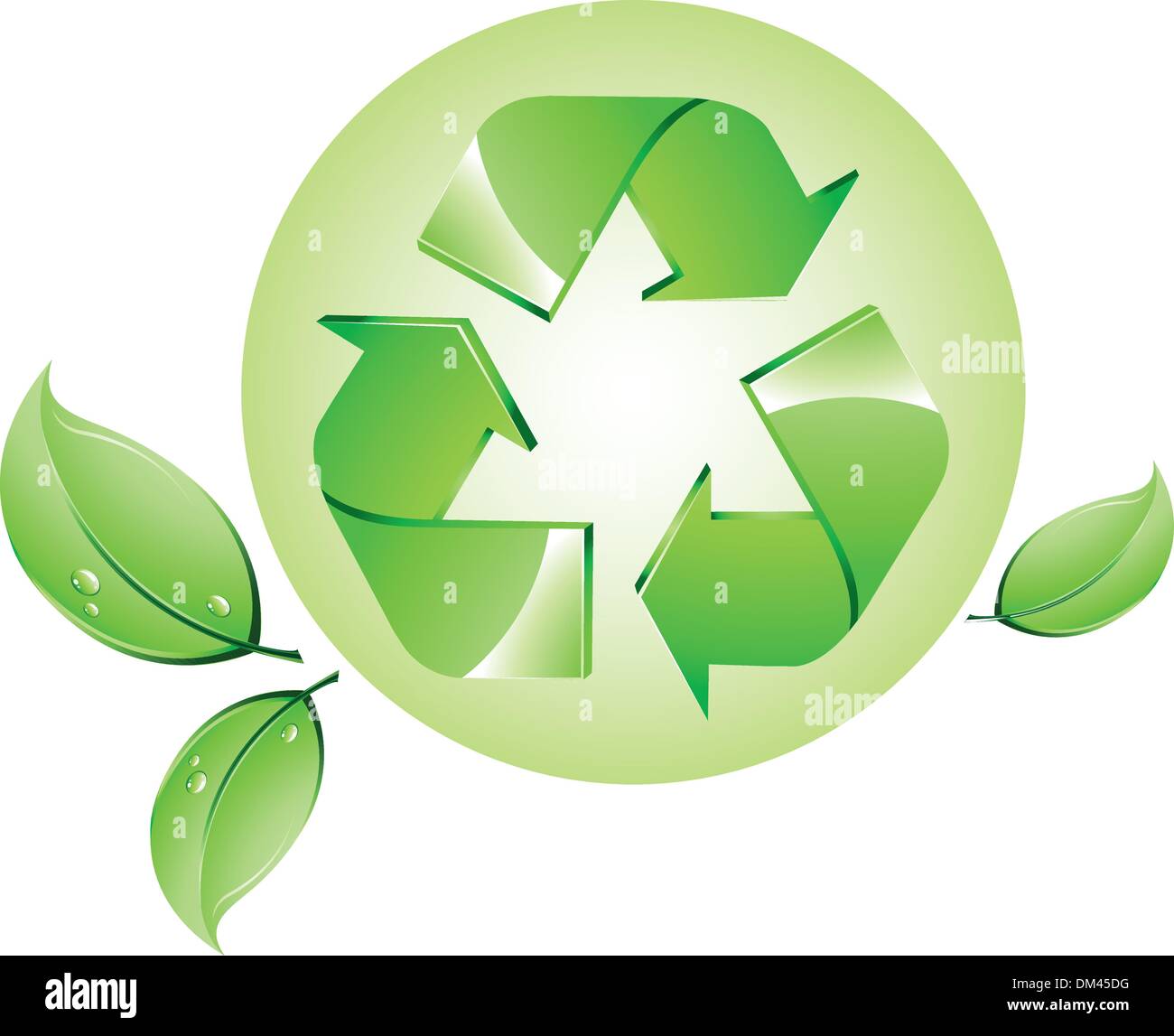 Recycling Logo Stock Vector Image Art Alamy
