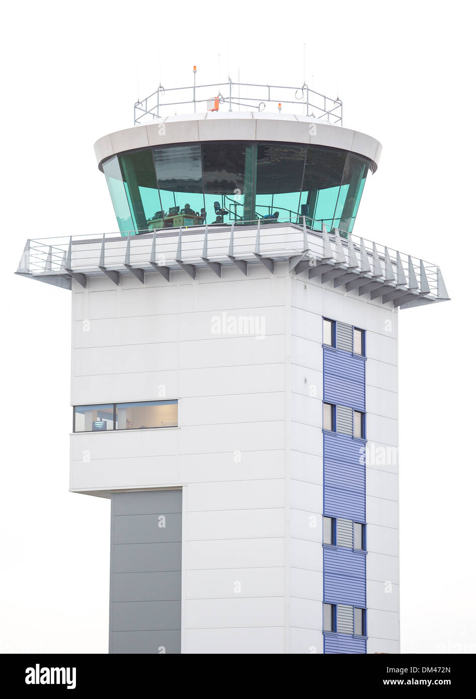 29/11/2013 London Southend airport control tower Stock Photo