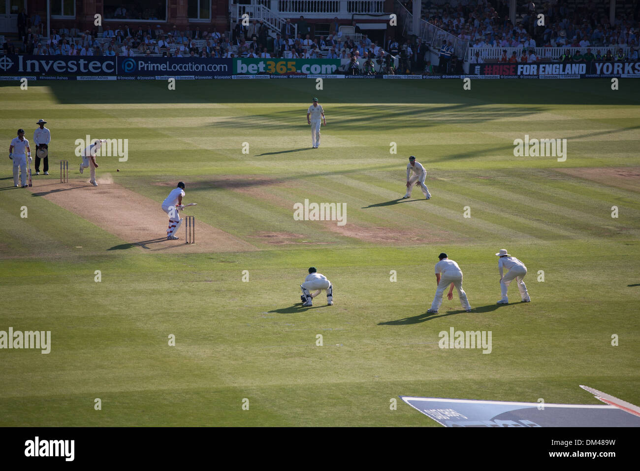 at Lord's, 2nd Test, Ashes 2013 Stock Photo Alamy