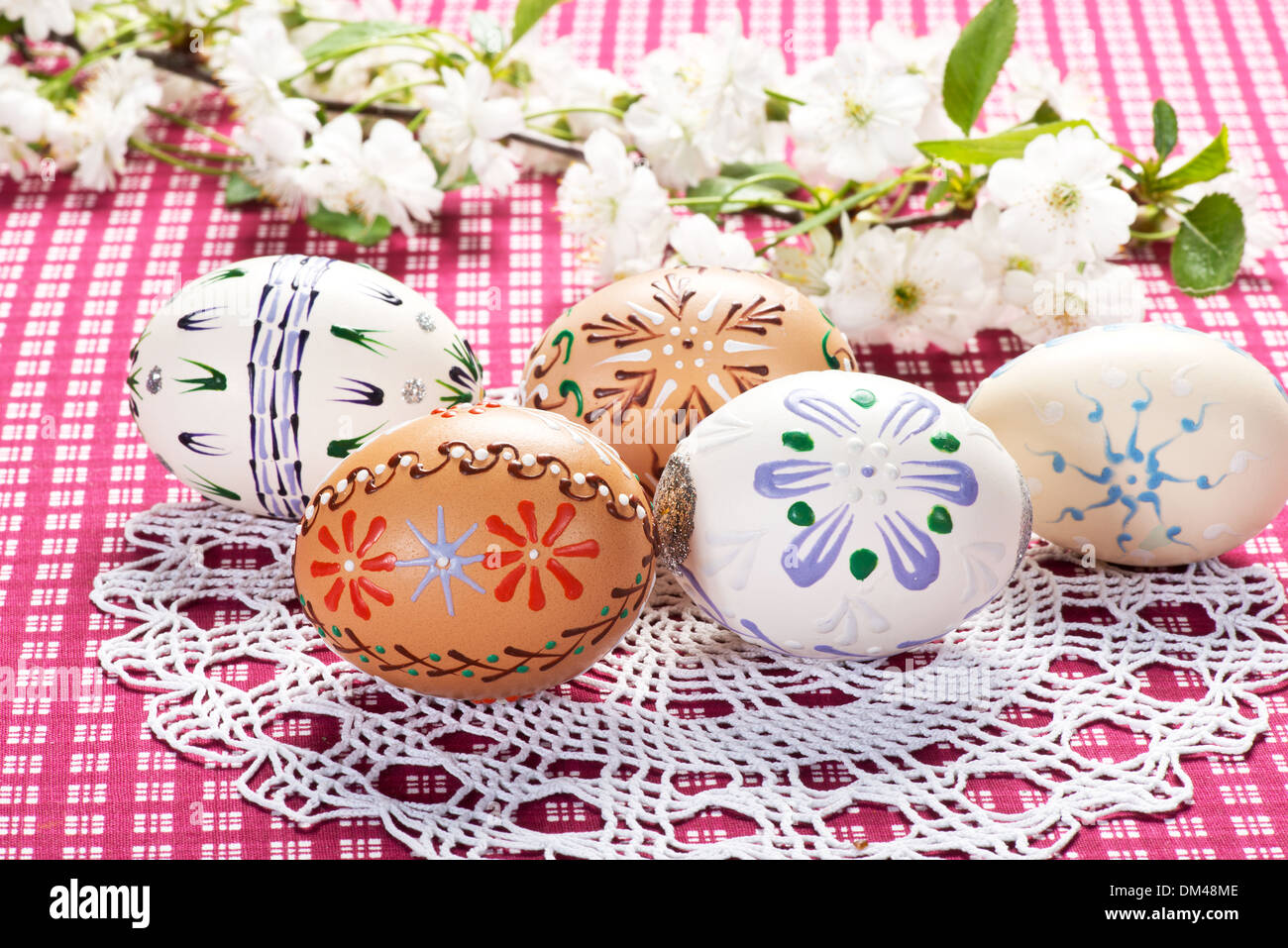 Easter Eggs Stock Photo