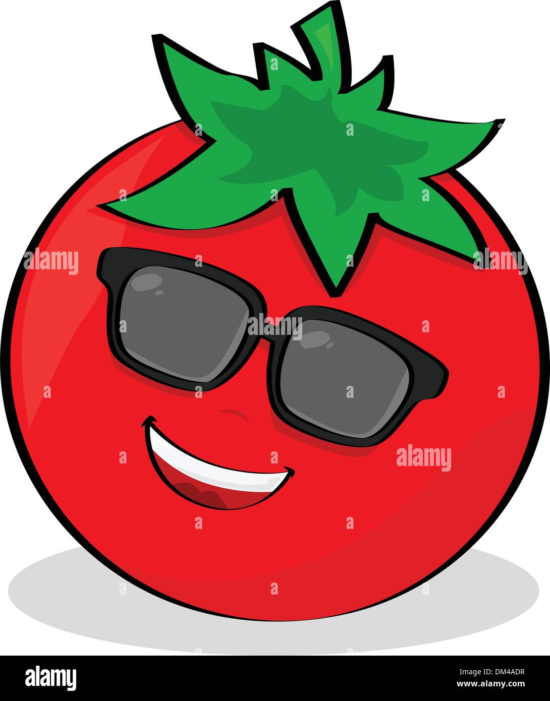 Cartoon tomato clipart Stock Vector Images Alamy