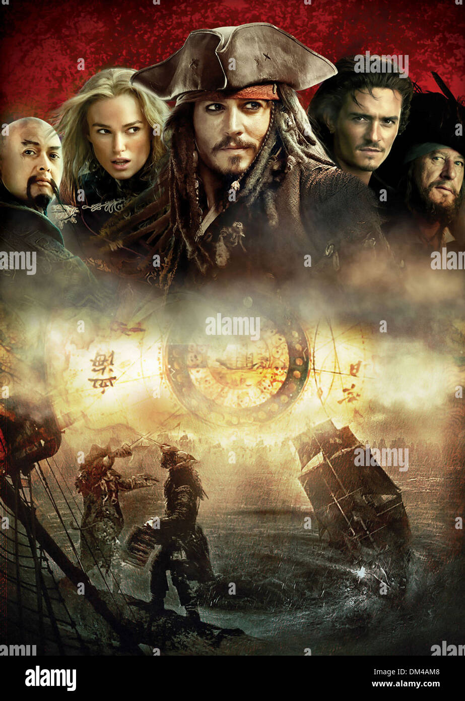 Pirates caribbean poster poster hi-res stock photography and ...