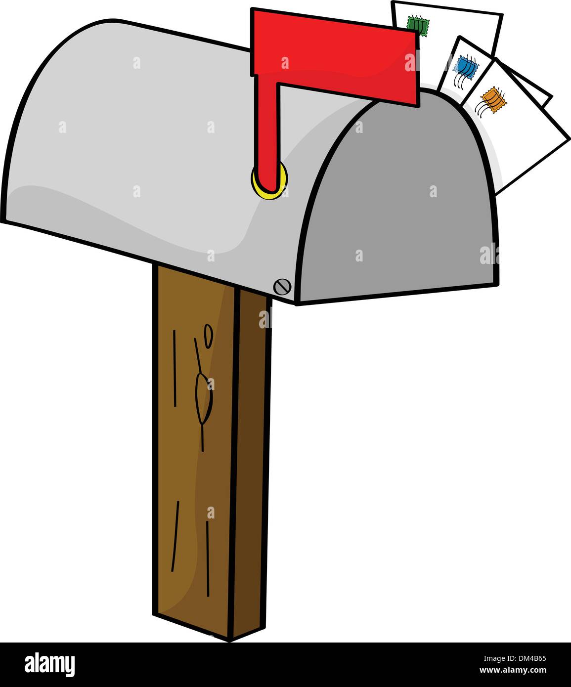 Cartoon mailbox hi-res stock photography and images - Alamy Cartoon mailbox hi-res stock photography and images - Alamy