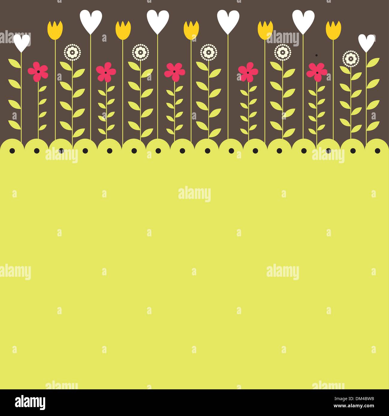 Colorful Spring flowers . Vector illustration Stock Vector Image & Art ...
