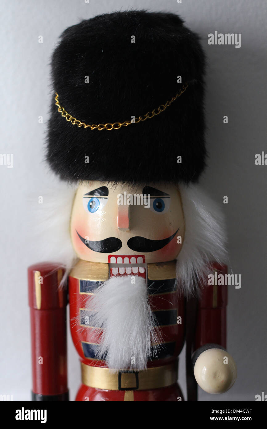 A wooden nutcracker doll Stock Photo - Alamy