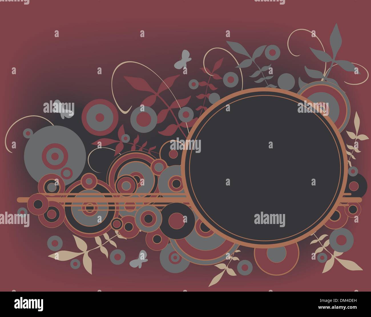 Frame circles vector vectors hi-res stock photography and images - Alamy