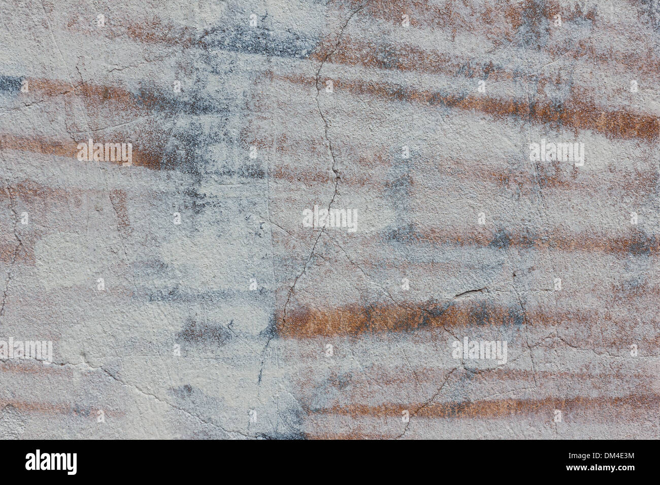 The Grunge cracked concrete painted wall for design Stock Photo - Alamy