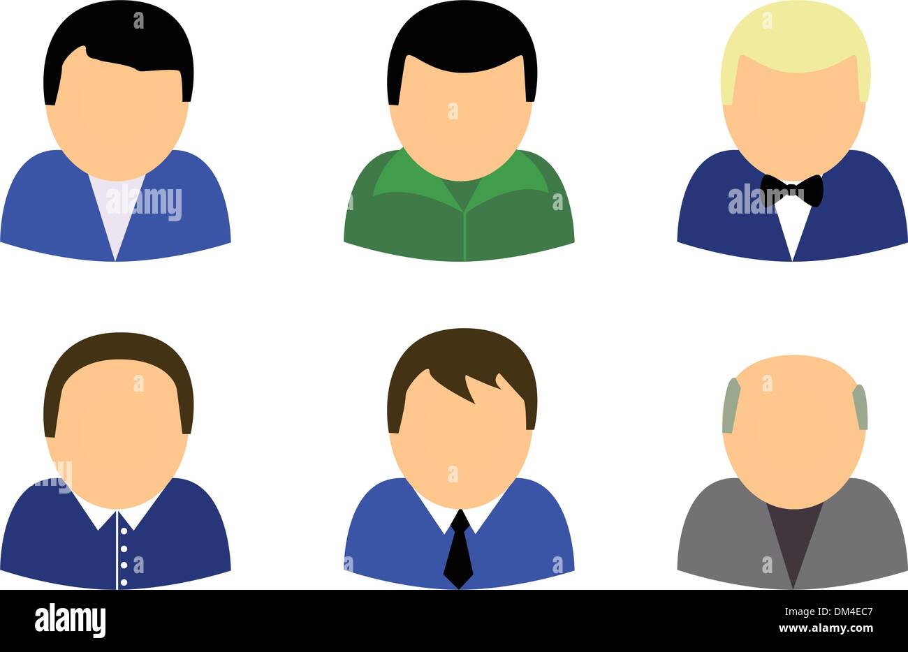 people icon set Stock Vector Image & Art - Alamy