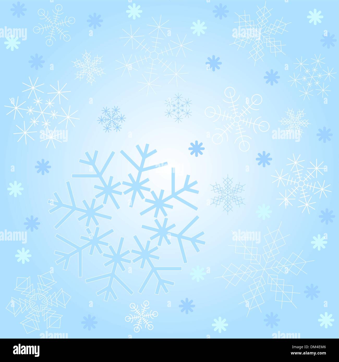 winter background Stock Vector