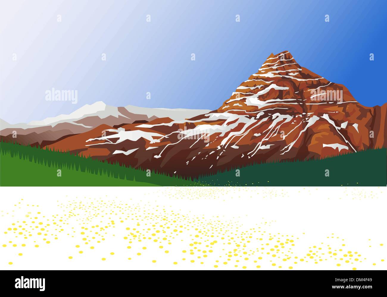 Beautiful nature background Stock Vector Image & Art - Alamy