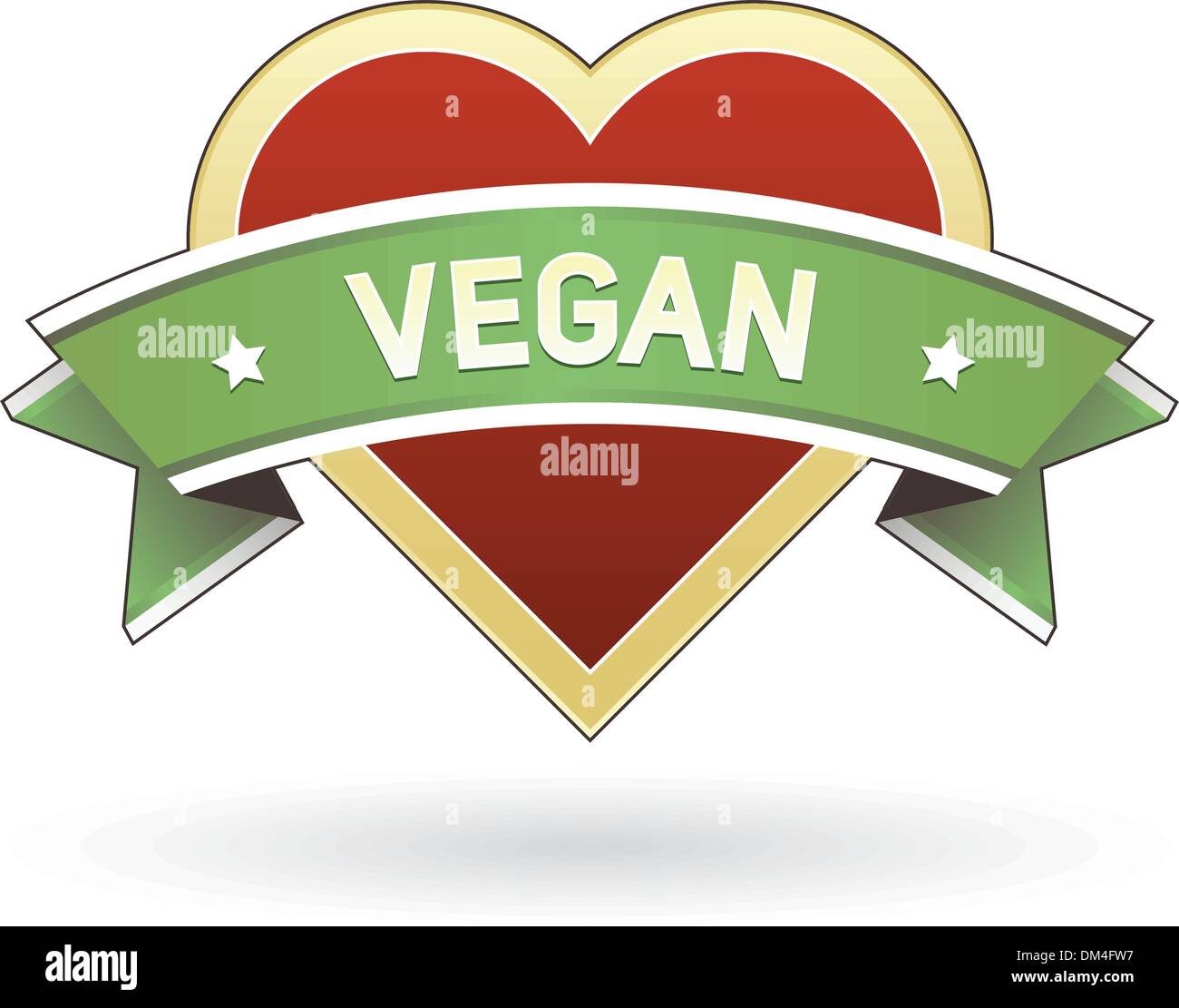 Vegan food or product label Stock Vector Image & Art Alamy
