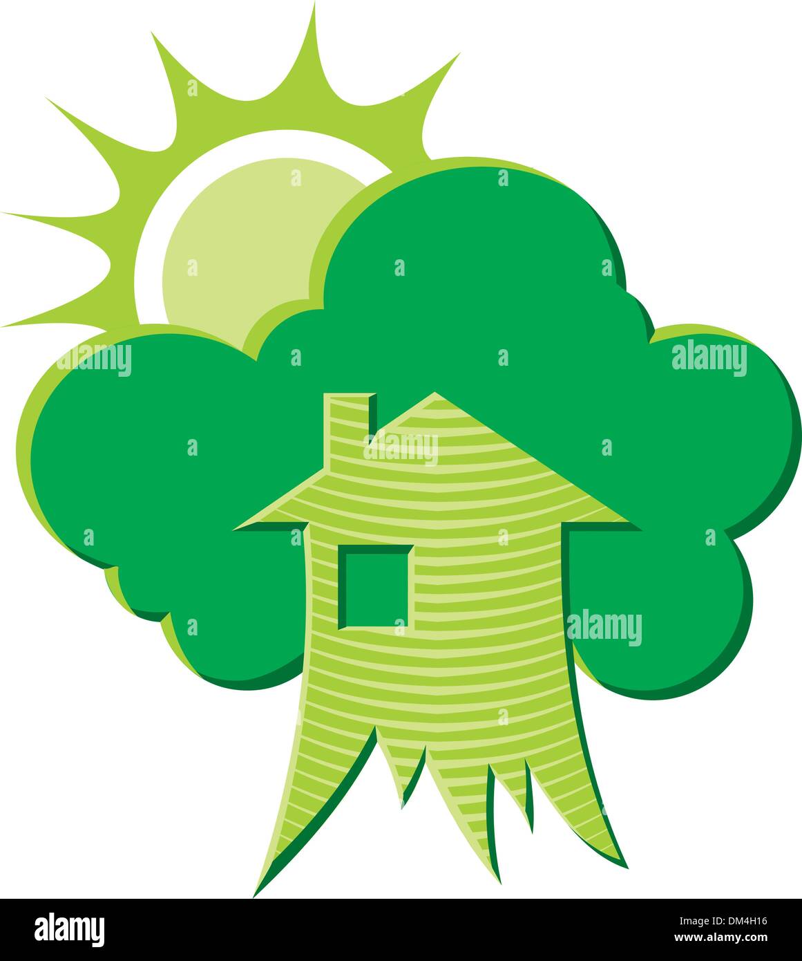 Greenhouse environment Stock Vector Images - Alamy