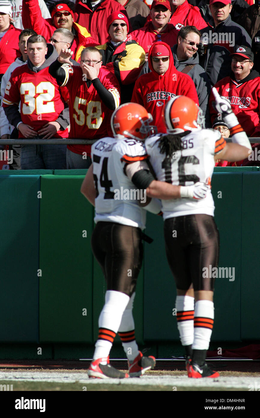 Kansas City Chiefs fans boo Cleveland Browns wide receiver Josh