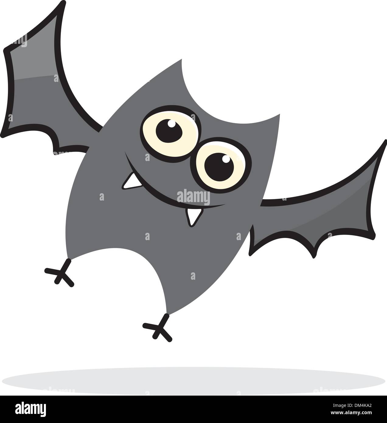 Cute little cartoon bat Stock Vector Image & Art - Alamy