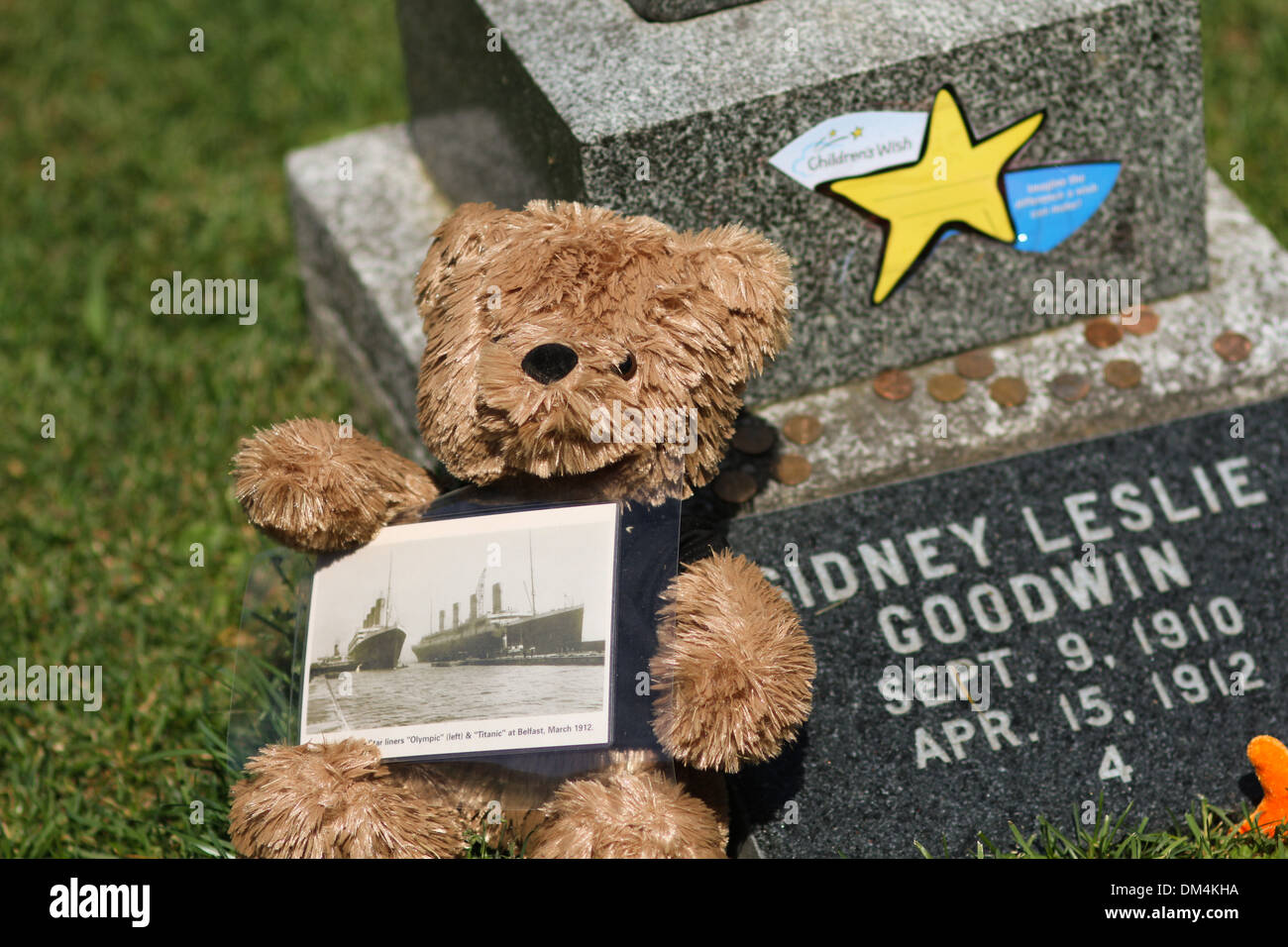 Fairview Cemetery located in Halifax, N.S. Stock Photo