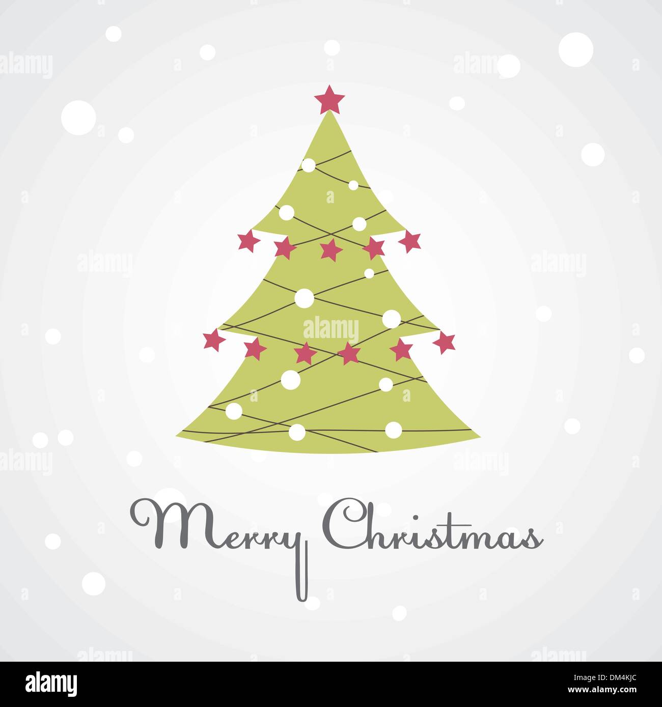 Christmas tree . Vector illustration Stock Vector Image & Art - Alamy