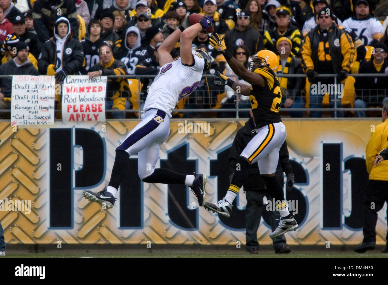 Todd Heap of the Baltimore Ravens during a game against the Denver News  Photo - Getty Images