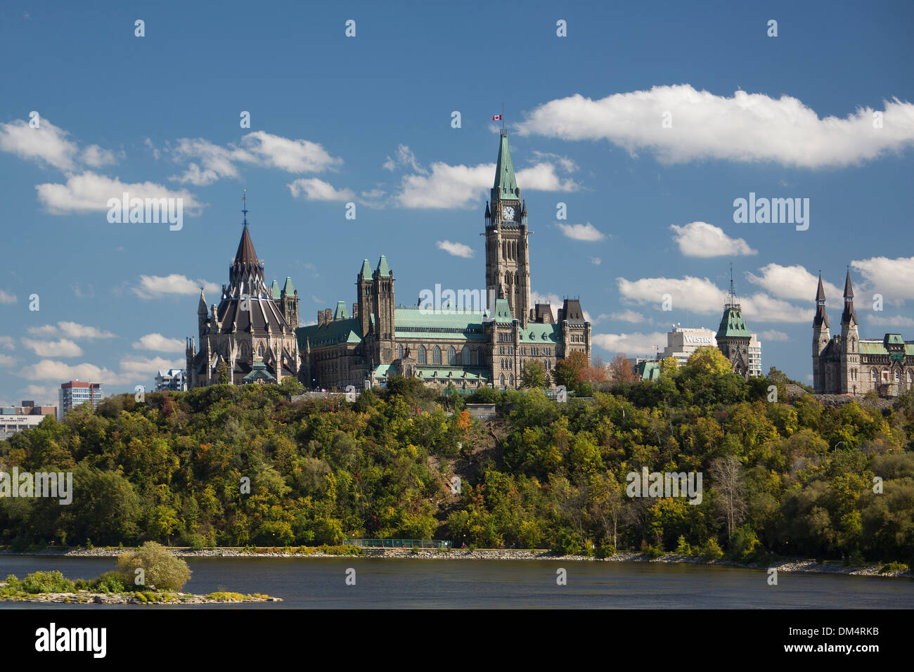 Autumn Canada North America Ottawa architecture city colourful downtown ...