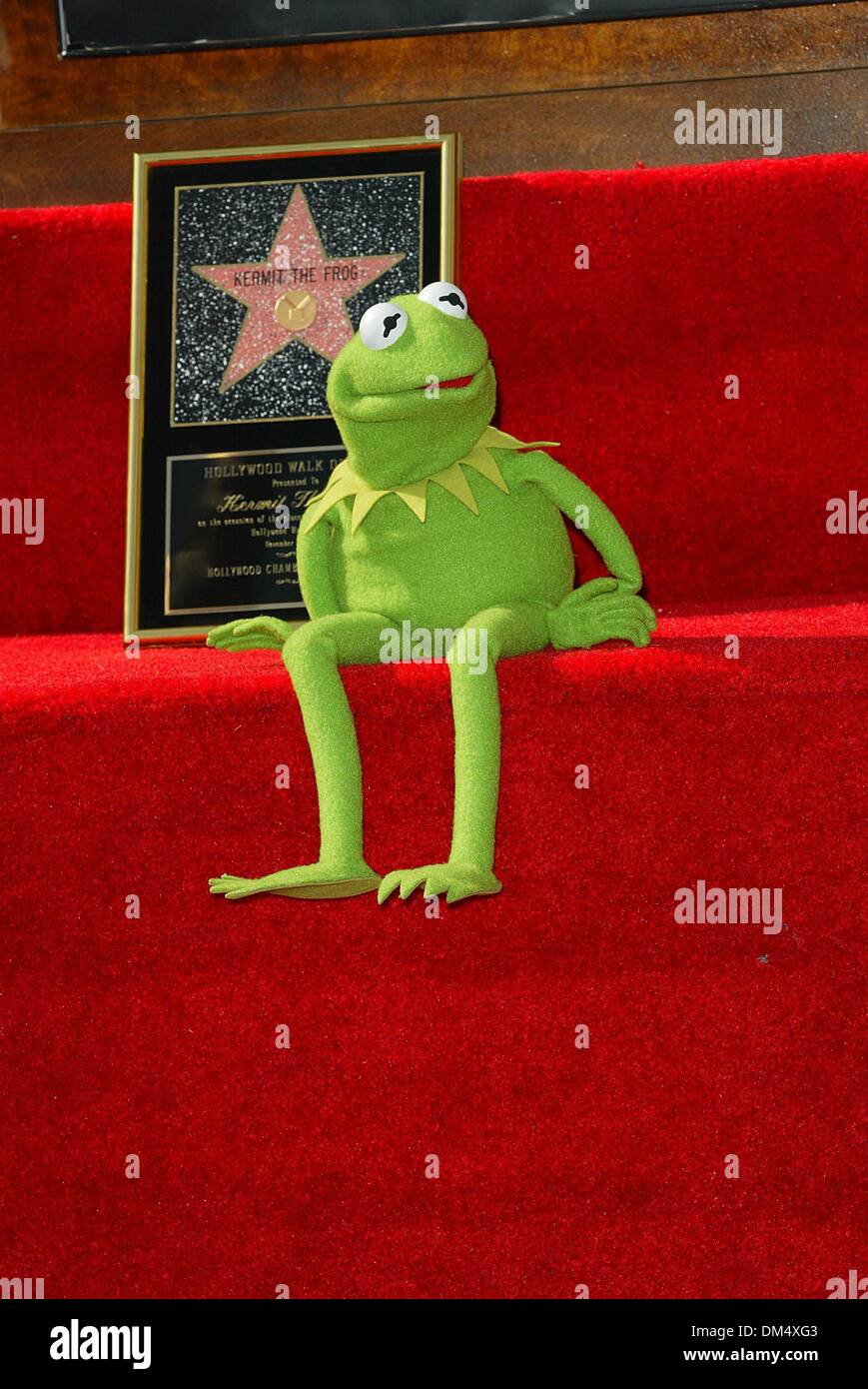 Nov. 14, 2002 - Hollywood, CALIFORNIA - KERMIT THE FROG..KERMIT THE ...