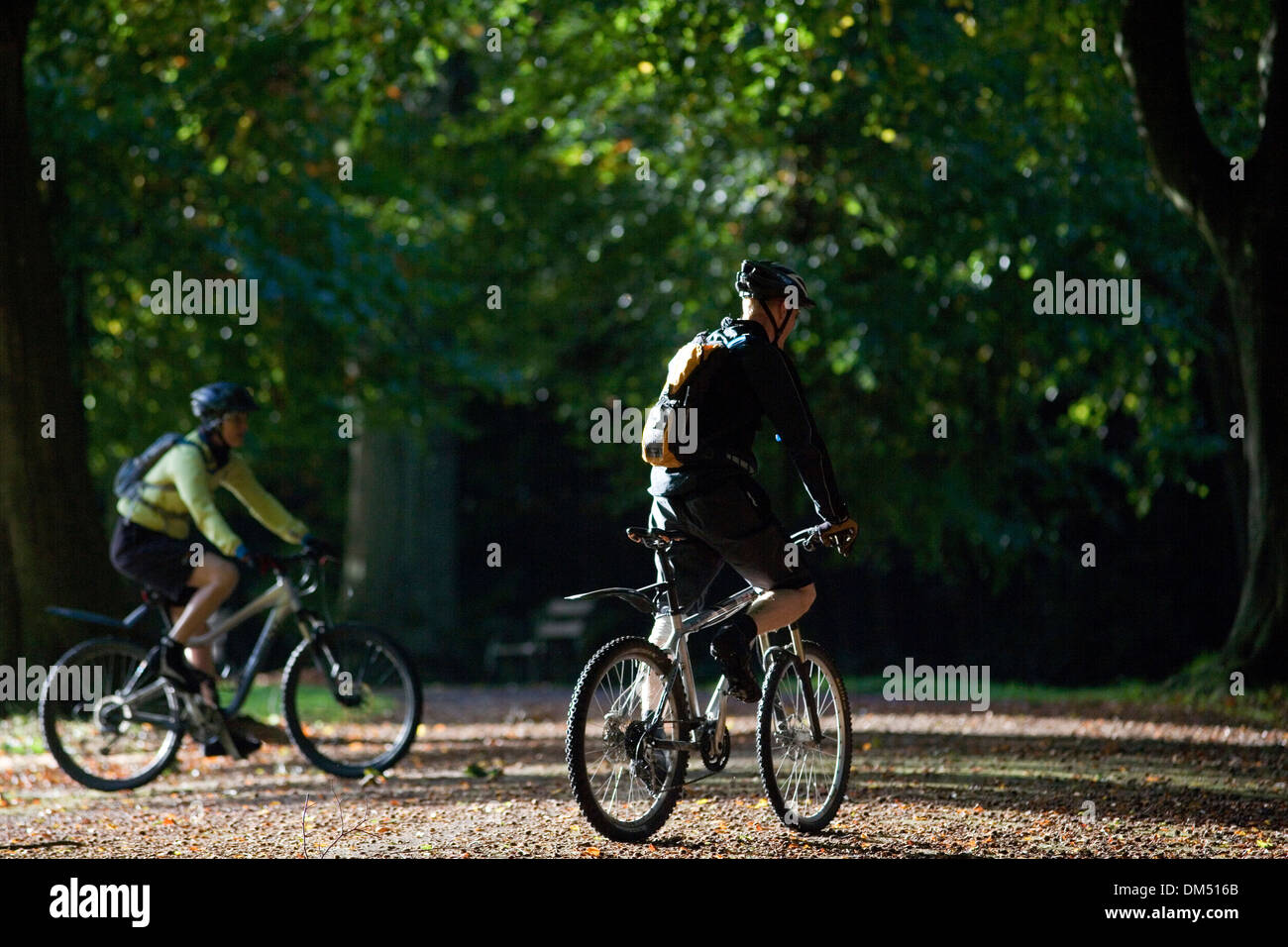 A morning bike ride Stock Photo Alamy