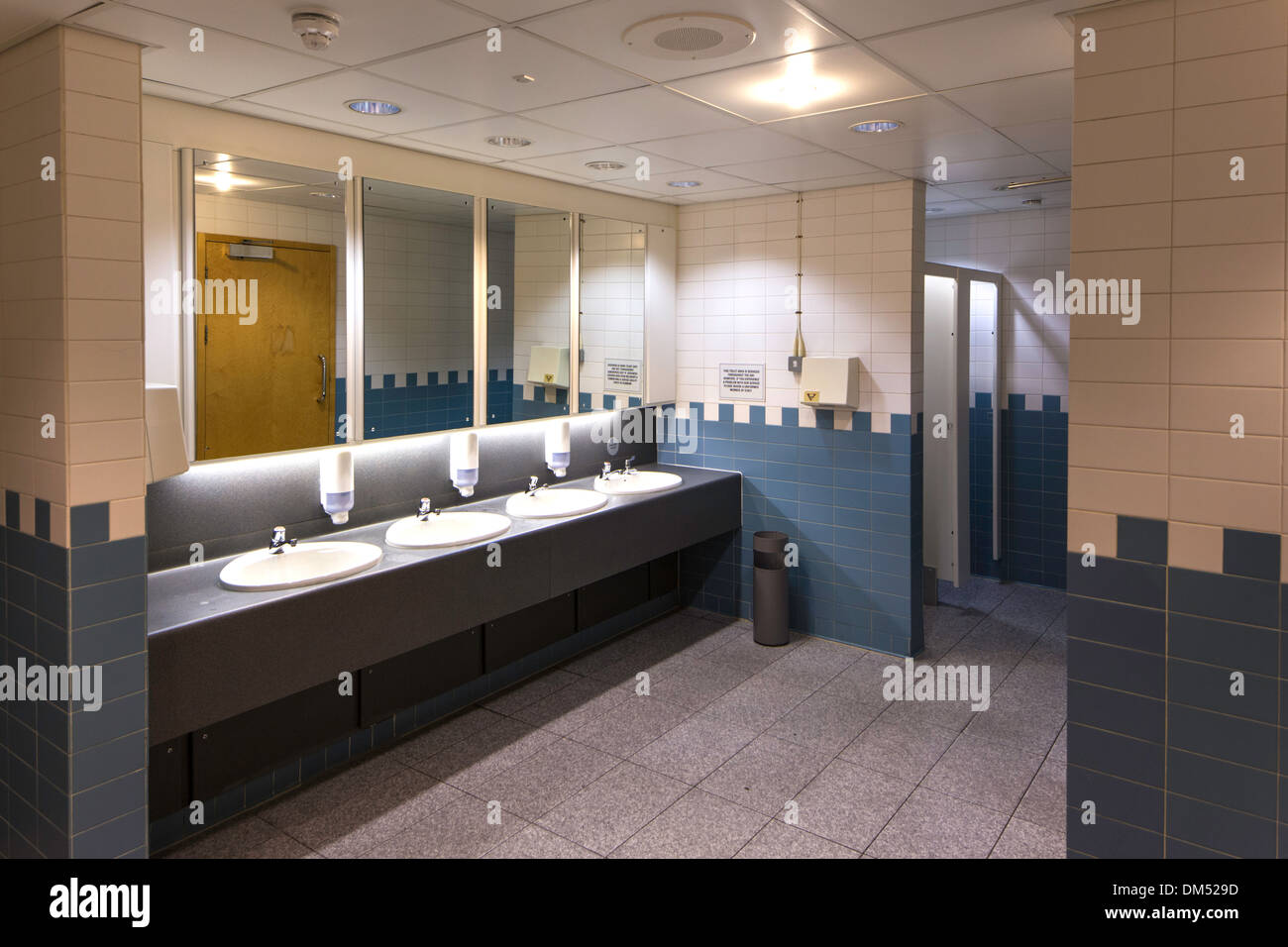 interior of a public toilet, England, UK Stock Photo Alamy