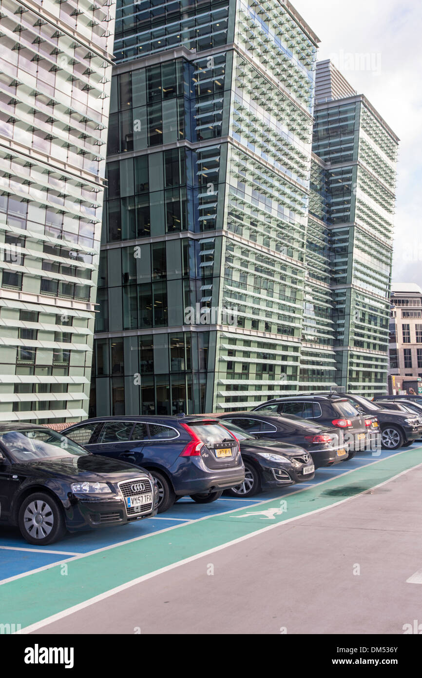 Rooftop car parking, Birmingham, England, UK Stock Photo Alamy