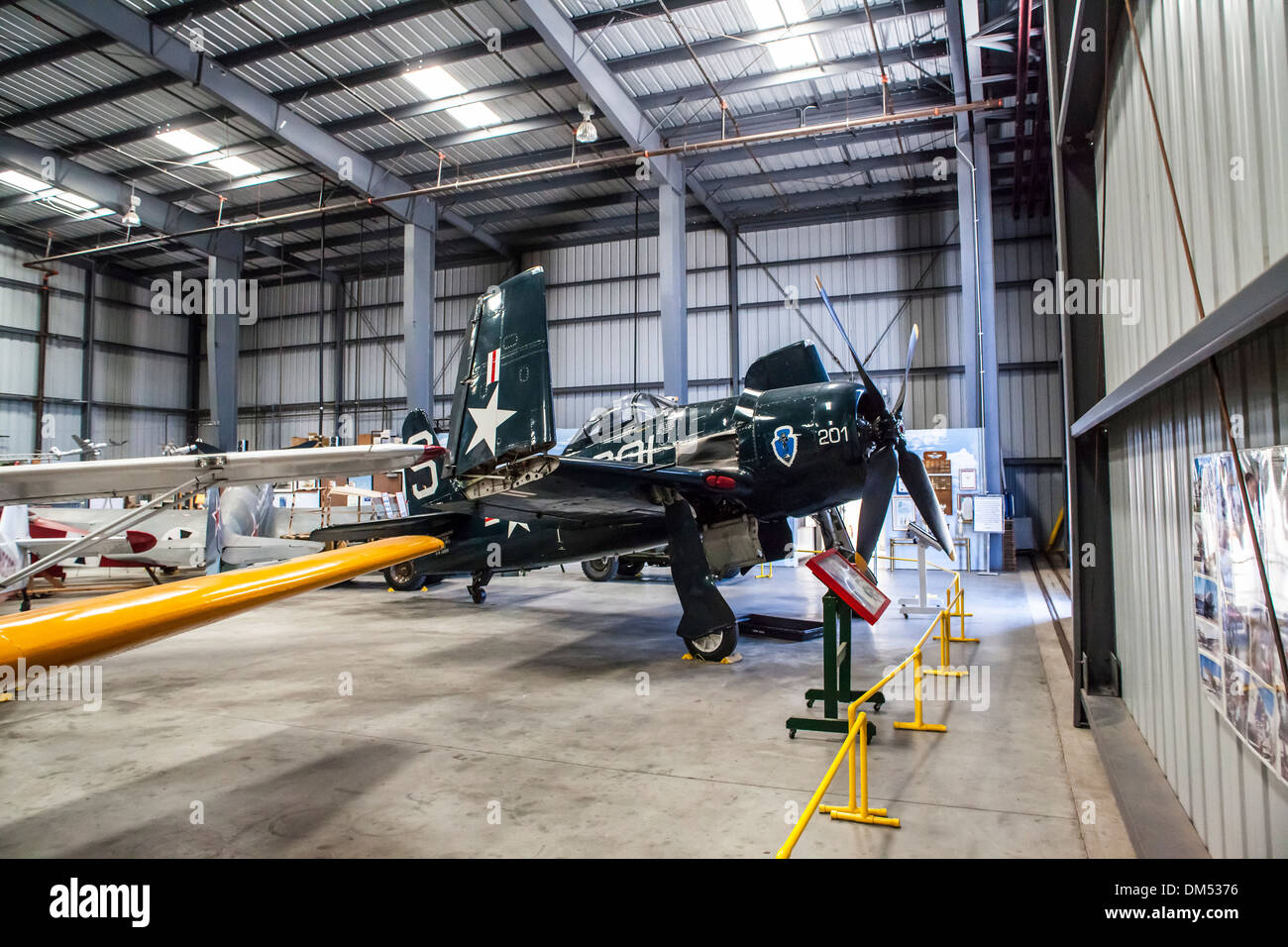 At the Commemorative Air Force Museum in Camarillo California Stock