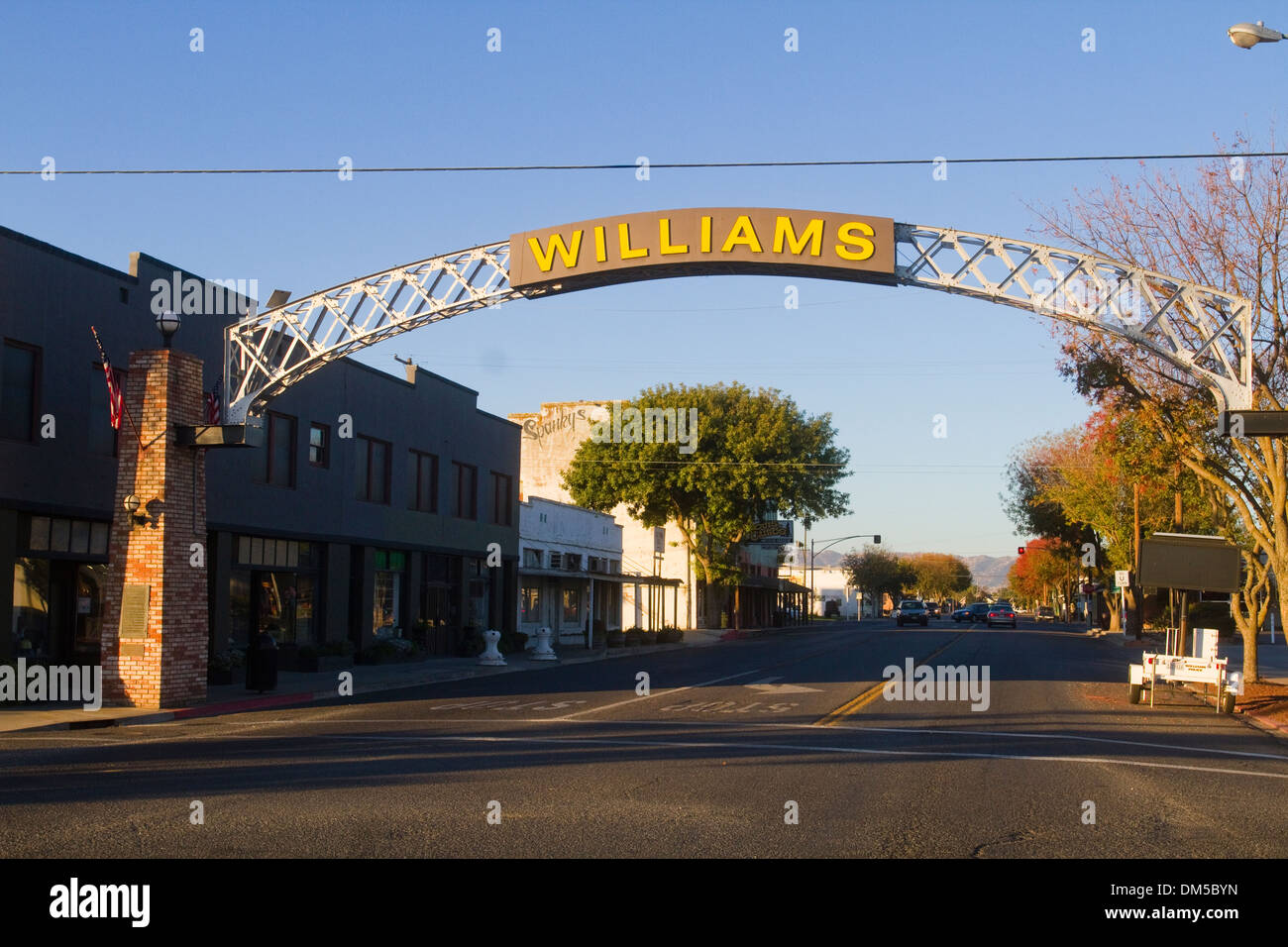 Arch Williams California USA Stock Photo Alamy