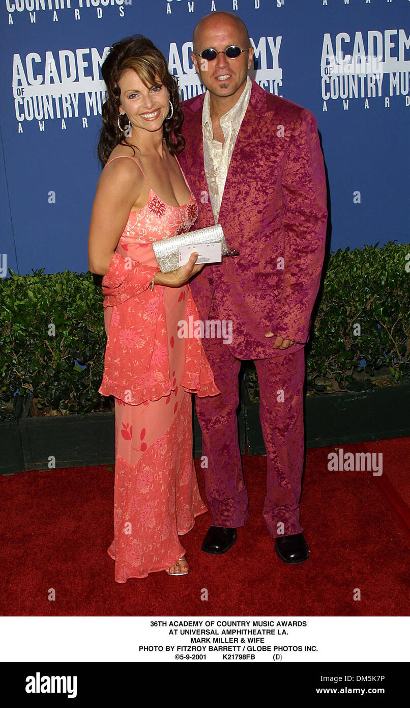 May 9, 2001 36TH ACADEMY OF COUNTRY MUSIC AWARDS.AT UNIVERSAL
