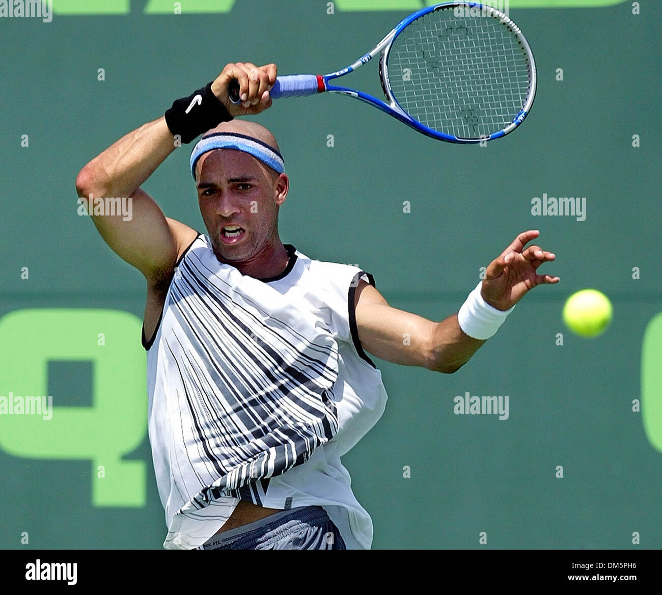 Mar 25, 2005; Miami, FL, USA; Nasdaq 100 Open tennis tournament JAMES