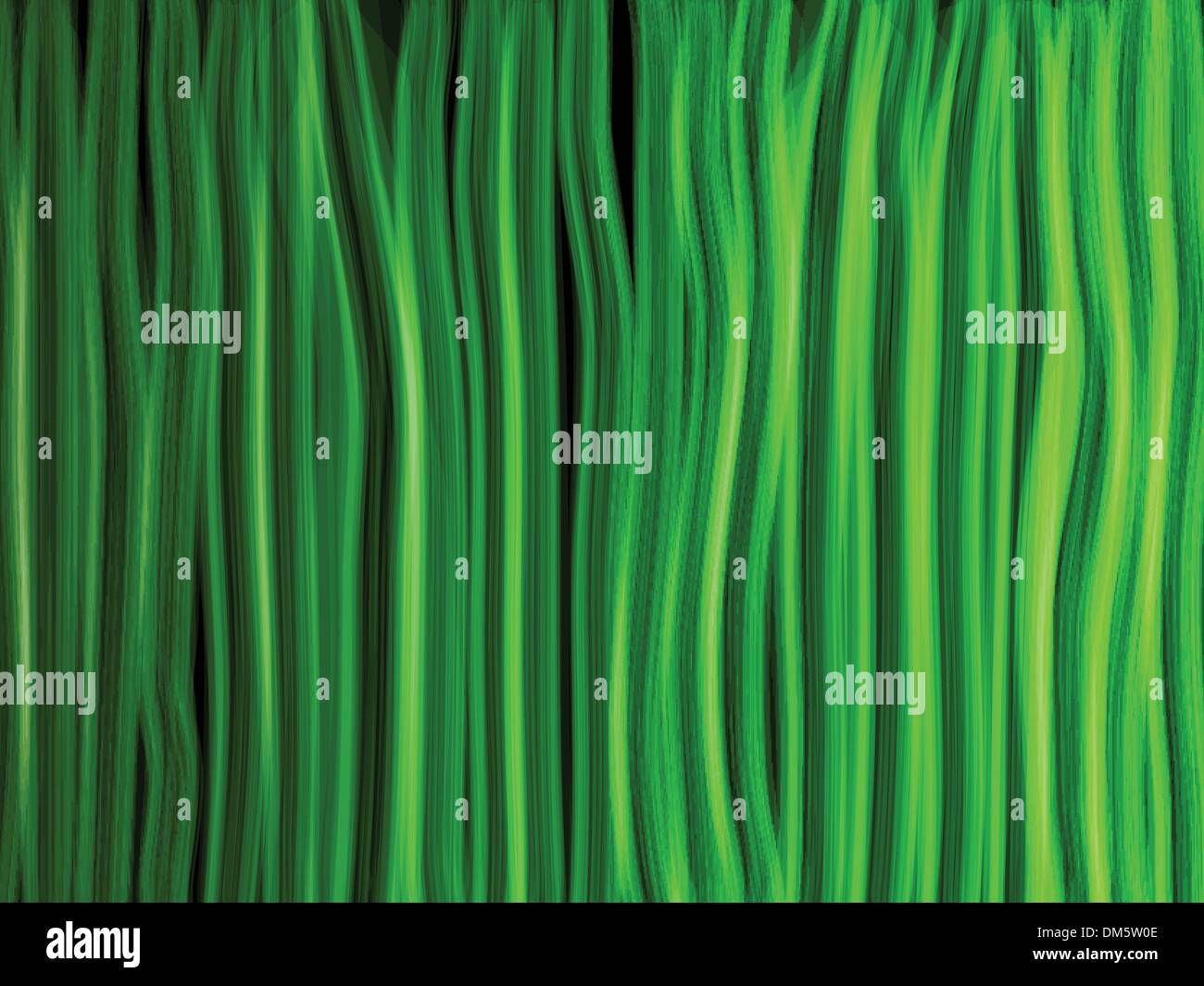 Abstract Green Lines Background Stock Vector