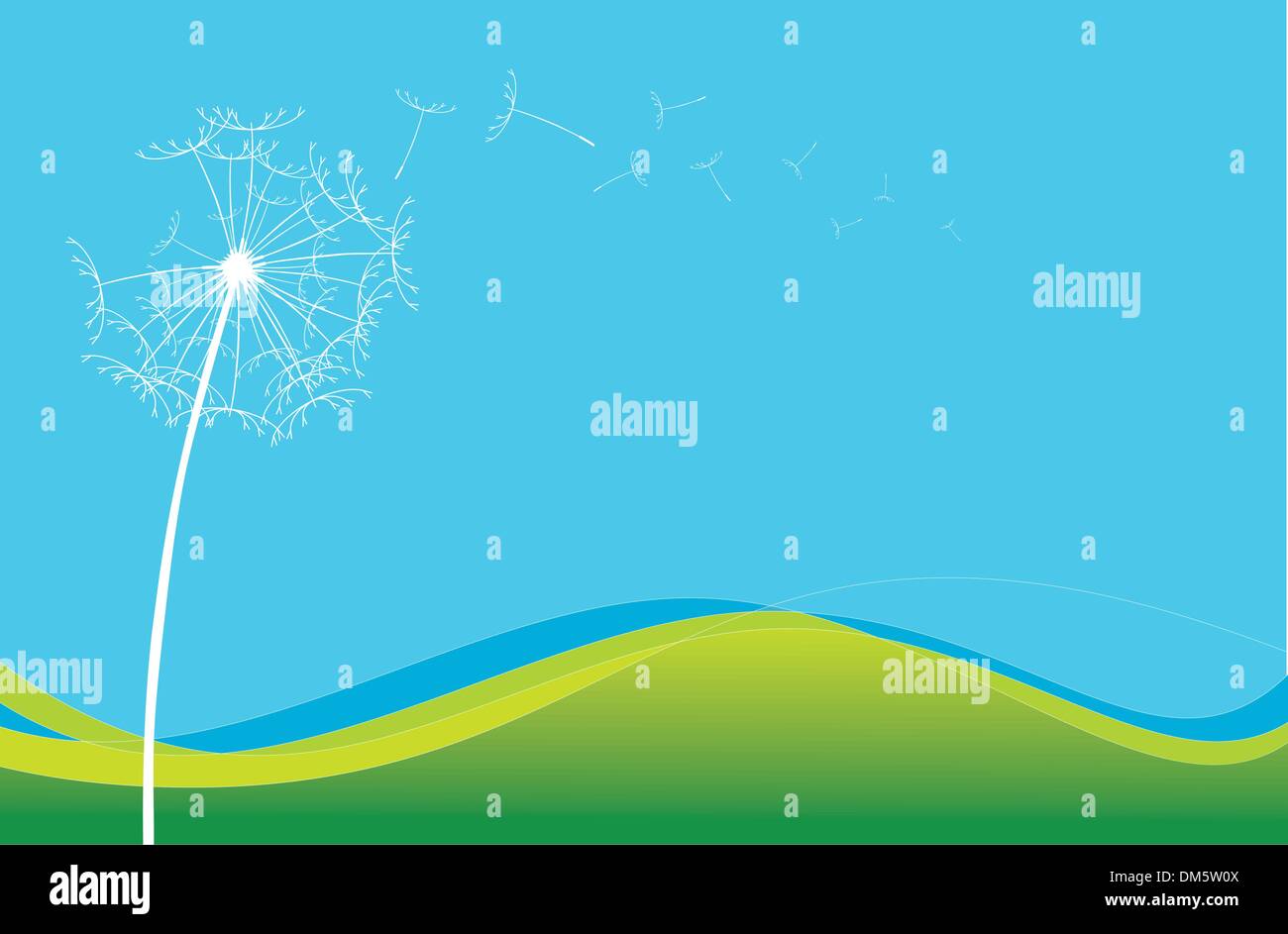 Summer dreams (Vector Stock Vector Image &amp; Art - Alamy