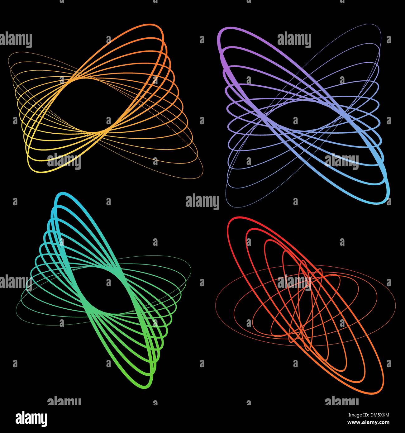 Energy Waves Stock Vector