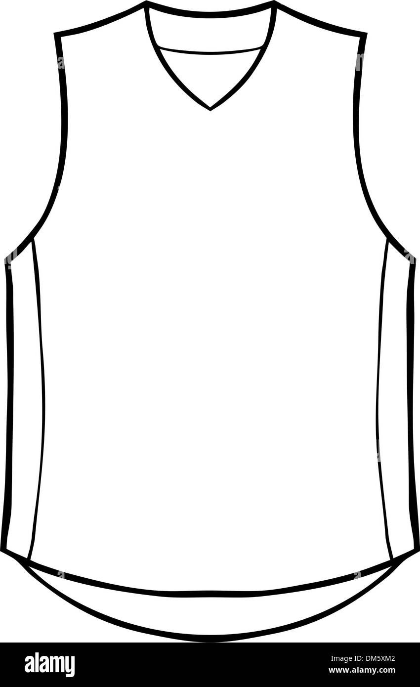 Black under shirt Stock Vector Images - Alamy