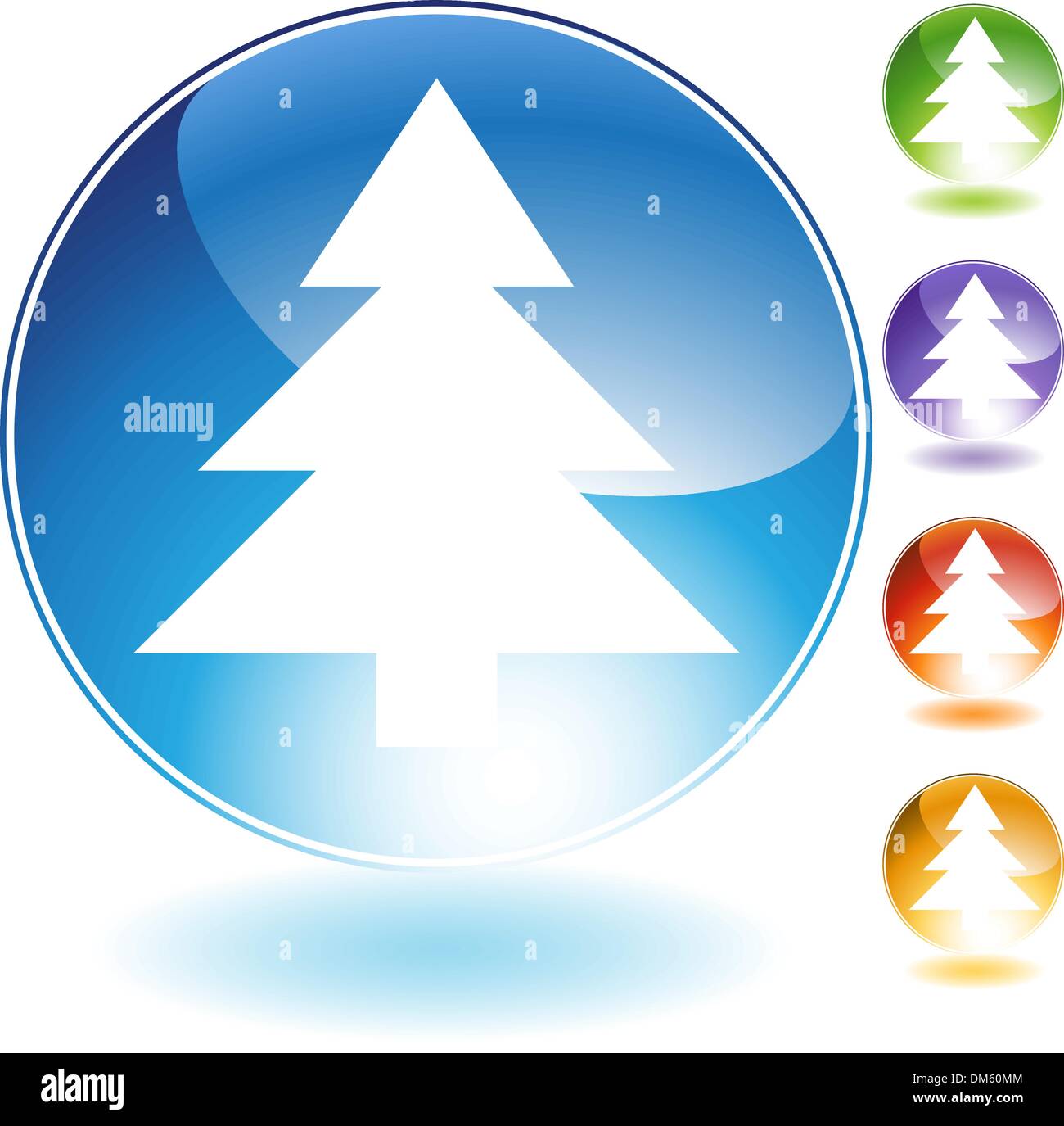Tree Icon Stock Vector